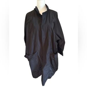 Sun Kim Lightweight Black Mid-length  Jacket. Size L. VGUC